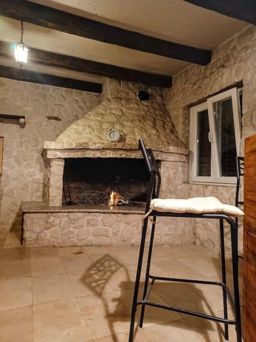 זאדאר Dalmatia Rustica Comfortable One Bedroom+Fireplace מראה חיצוני תמונה
